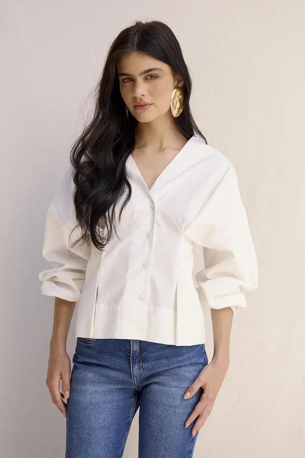 CALCA JEANS SKINNY COMFORT DENIM MÉDIO