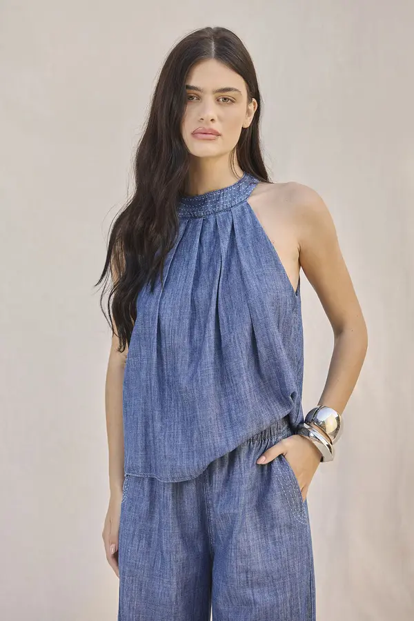 CALÇA JEANS LEVE PANTALONA DENIM MÉDIO