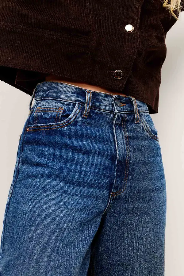 BERMUDA JORTS JEANS DENIM ESCURO